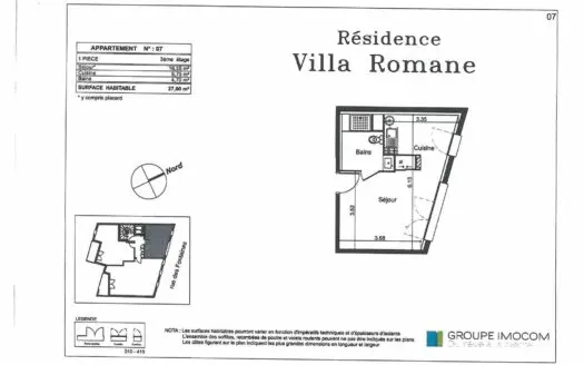 Appartement À louer 2 pièces 40 m²