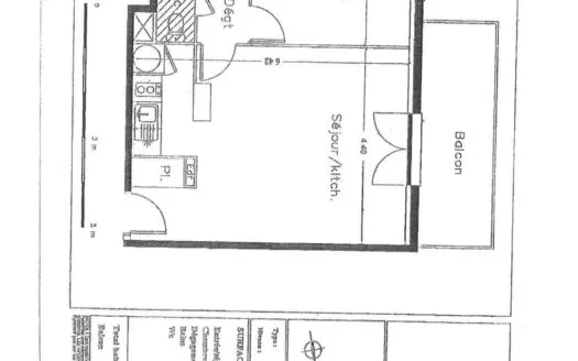 Appartement À louer 2 pièces 47 m²